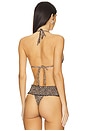 view 3 of 4 Paradise Bikini Top in Baby Leopard