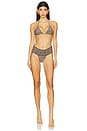 view 4 of 4 Paradise Bikini Top in Baby Leopard