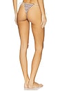 view 3 of 4 Tia Bikini Bottom in Brown Sugar Stripe