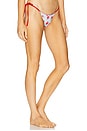 view 2 of 4 Divine Bikini Bottom in Rosewater Print