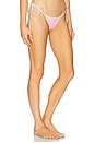 view 2 of 4 Mackenzie Bikini Bottom in Pink Polka Dot Print