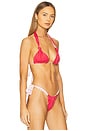 view 3 of 6 TOP BIKINI KEALY in Red Polka Dot Print