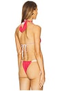 view 4 of 6 TOP BIKINI KEALY in Red Polka Dot Print