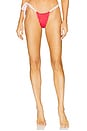 view 1 of 7 Kealy Bikini Bottom in Red Polka Dot Print