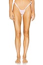view 2 of 7 Kealy Bikini Bottom in Red Polka Dot Print