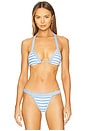 view 1 of 4 Taite Terry Bikini Top in Ashbury Stripe