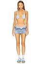 view 4 of 4 Taite Terry Bikini Top in Ashbury Stripe