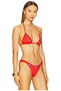 view 2 of 5 Nick Bikini Top in Market Rose