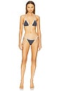 view 4 of 5 Divine Bikini Bottom in Classic Polka Dot Print