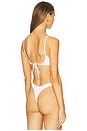 view 3 of 4 Cola Bikini Top in Optic White