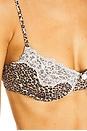 view 5 of 5 Morning Bikini Top in Baby Leopard