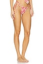 view 2 of 4 x Bella Hadid Tia Bikini Bottom in Lover's Lane