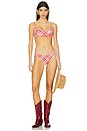 view 4 of 4 x Bella Hadid Dove Bikini Bottom in Lover's Lane