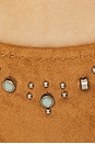 view 5 of 5 x Bella Hadid Mackenzie Suede Bikini Bottom in Sun Kissed Suede
