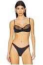 view 1 of 4 x Bella Hadid Austin Bikini Top in Lucky Leopard