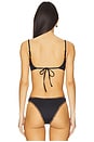 view 3 of 4 x Bella Hadid Austin Bikini Top in Lucky Leopard