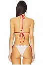 view 3 of 5 TOP BIKINI NICK in Strawberry Polka Dot