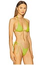 view 2 of 4 Paradise Bikini Top in Lily Pad
