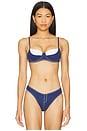 view 1 of 5 X Bella Hadid Jolene Bikini Top in Summer Denim