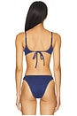 view 3 of 5 X Bella Hadid Jolene Bikini Top in Summer Denim