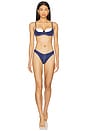 view 4 of 5 X Bella Hadid Jolene Bikini Top in Summer Denim