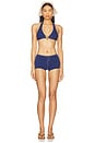 view 4 of 5 x Bella Hadid Frank Bikini Top in Summer Denim