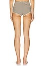 view 3 of 5 x Bella Hadid Jolene Striped Rib Bikini Bottom in Lasso
