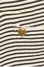 view 5 of 5 x Bella Hadid Jolene Striped Rib Bikini Bottom in Lasso