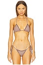 view 1 of 5 x Bella Hadid Nick Bikini Top in Dream Gingham