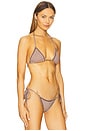 view 2 of 5 x Bella Hadid Nick Bikini Top in Dream Gingham