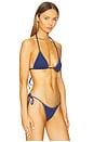 view 2 of 4 x Bella Hadid Nick Bikini Top in Summer Denim