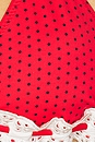 view 5 of 5 Lana Bikini Top in Spice Dot Print