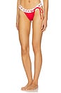 view 2 of 5 Lacey Bikini Bottom in Spice Dot Print