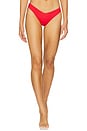 view 1 of 5 Enzo Bikini Bottom in Spice Dot Print