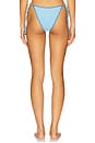 view 3 of 4 Mackenzie Ribbed Bikini Bottom in Blue Vanilla