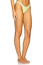 view 2 of 4 Harper Ribbed Bikini Bottom in Honeycomb