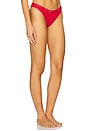 view 2 of 4 Ranger Denim Bikini Bottom in Red Denim