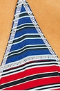 view 5 of 5 Paradise Bikini Top in Red Summer Stripe