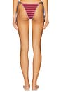 view 3 of 5 Mackenzie Bikini Bottom in Red Summer Stripe