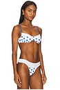 view 2 of 4 Brady Bikini Top in Delicate Dot