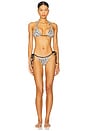 view 4 of 4 Mackenzie Bikini Bottom in Zebra Print