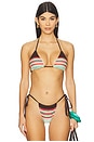 view 1 of 4 Nick Triangle Bikini Top in Desert Dusk