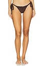 view 1 of 5 Mackenzie Side Tie Bikini Bottom in Desert Suede