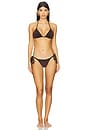 view 4 of 5 Mackenzie Side Tie Bikini Bottom in Desert Suede