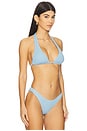 view 2 of 5 HAUT DE MAILLOT DE BAIN TRIANGLE FRANK in Lullaby Sky