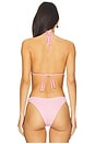 view 3 of 5 HAUT DE MAILLOT DE BAIN TRIANGLE NICK in Blush
