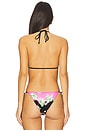 view 4 of 5 Coastal Triangle Bikini Top in Midnight Blossom
