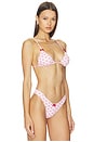 view 2 of 4 Lumia Bikini Top in Baby Berry