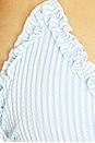 view 5 of 5 TOP VOLANTÉ NICK SEERSUCKER in Saltwater Stripe