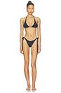 view 4 of 4 BRAGUITA BIKINI CAMILLE in Black